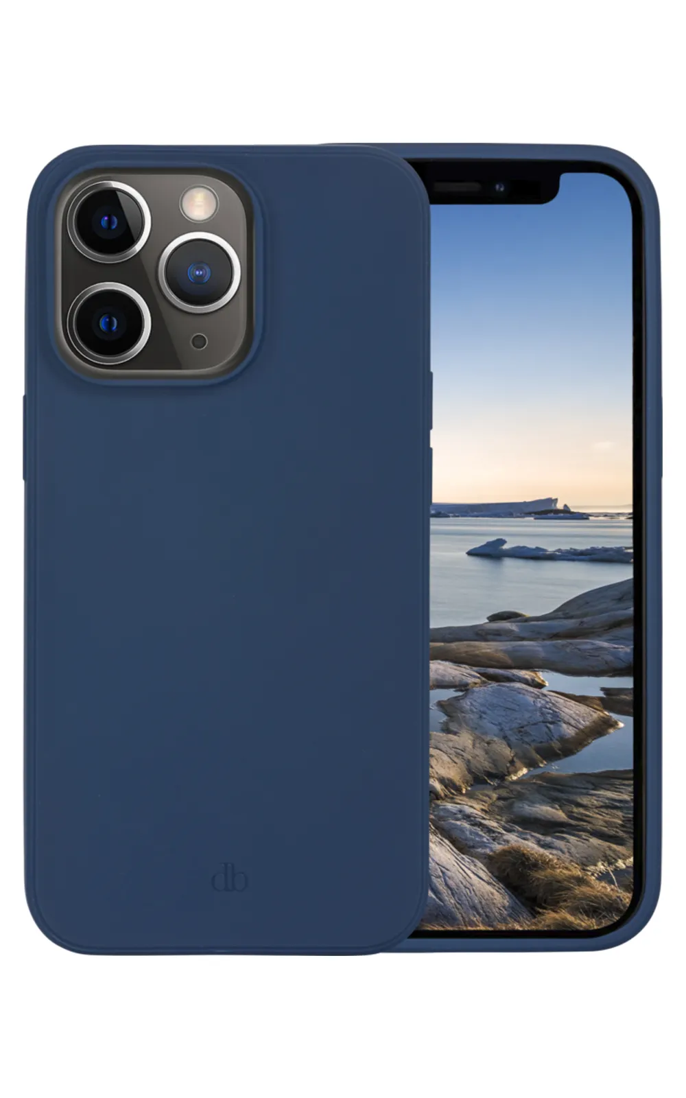 Handyhülle dbramante1928 Greenland Cover Blau Kratzfest für iPhone 13 Pro