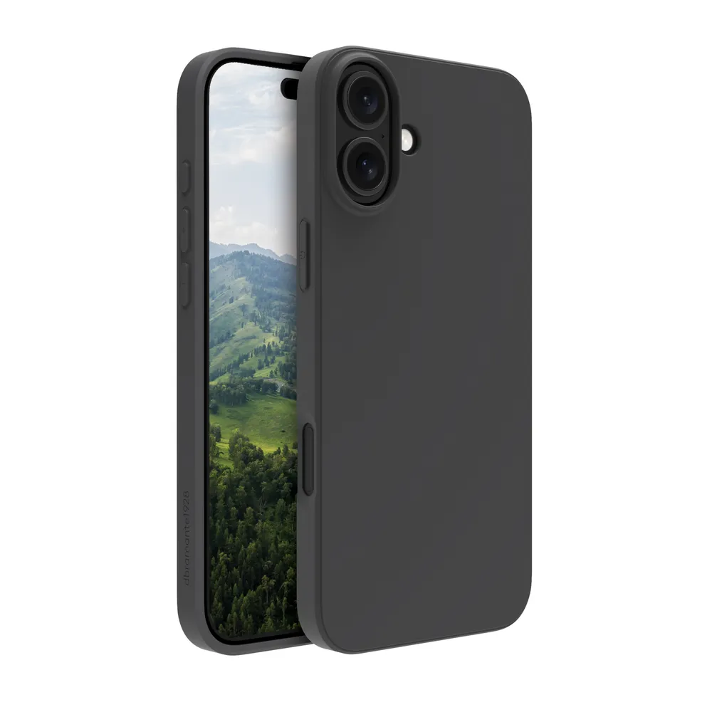 Handyhülle dbramante1928 Greenland Cover Kunststoff Schwarz für iPhone 16 Plus