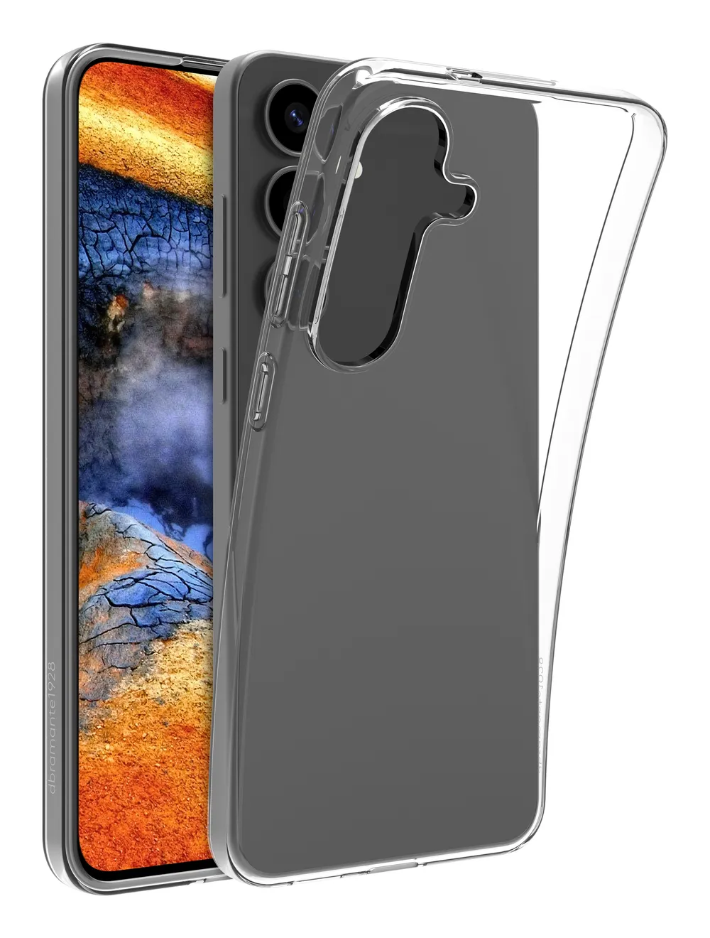 Handyhülle dbramante1928 Greenland Cover transparente Kunststoffhülle für Galaxy S25 FE