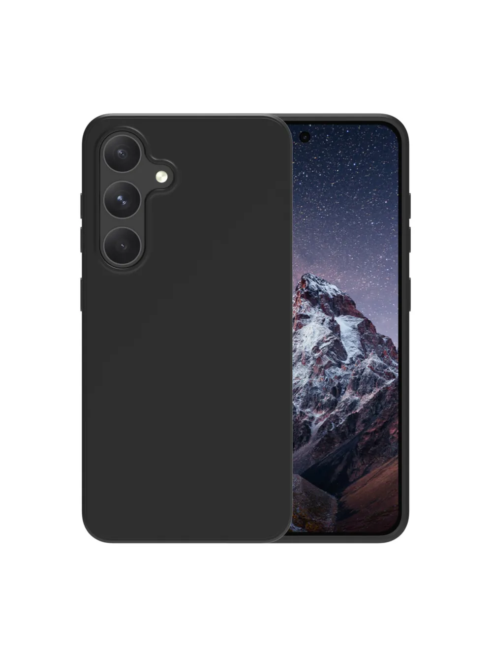 Funda fur Handy dbramante1928 Greenland Cover case Recycelter Kunststoff Schwarz fur Galaxy S24