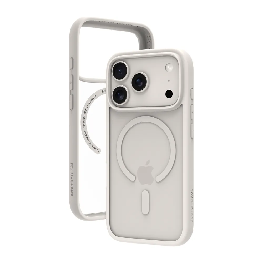 Handyhülle dbramante1928 Grenen MS Cover Kunststoff Weiß für iPhone 17 Pro