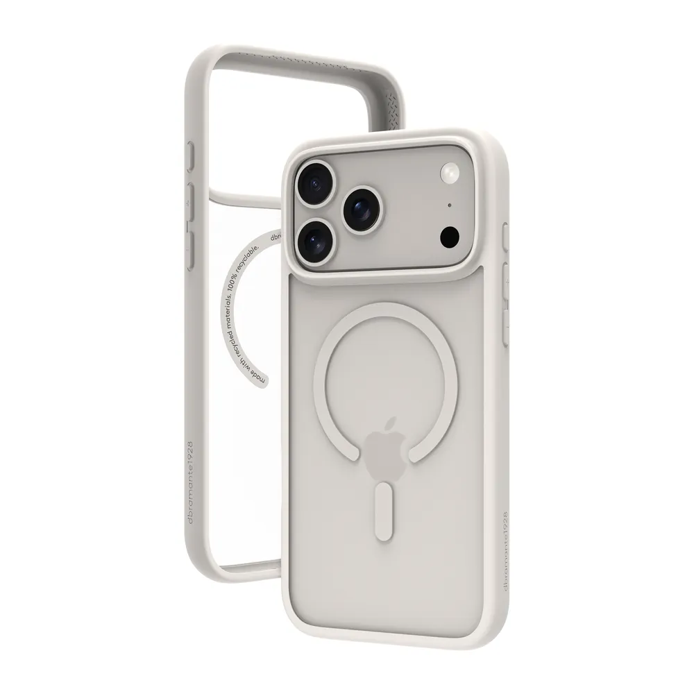 Handyhülle Dbramante1928 Grenen MS Cover weißes robustes Plastik für iPhone 17 Pro Max