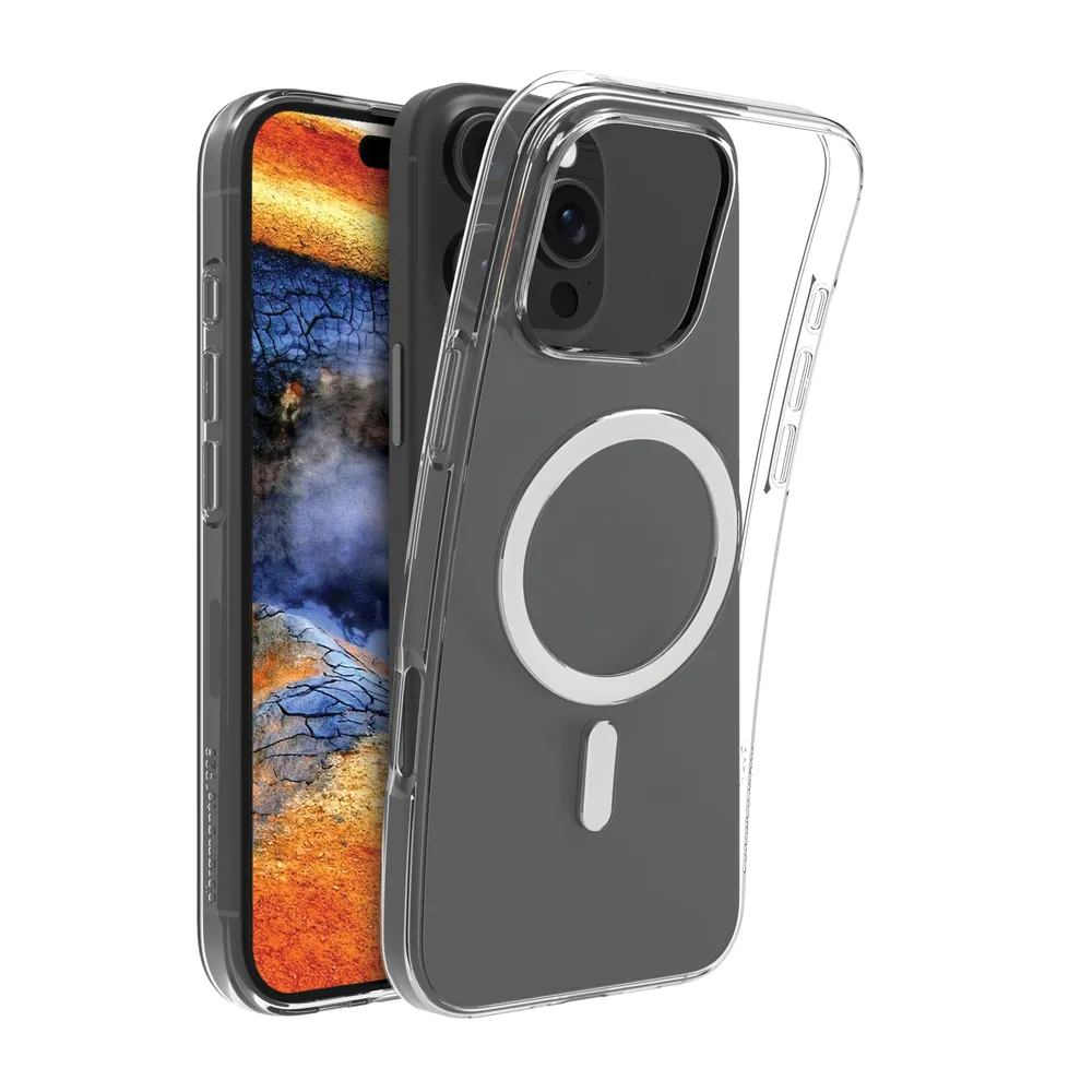 Handyhülle DBRAMANTE1928 Greenland Pro MS Cover transparent Kunststoff für iPhone 16 Pro
