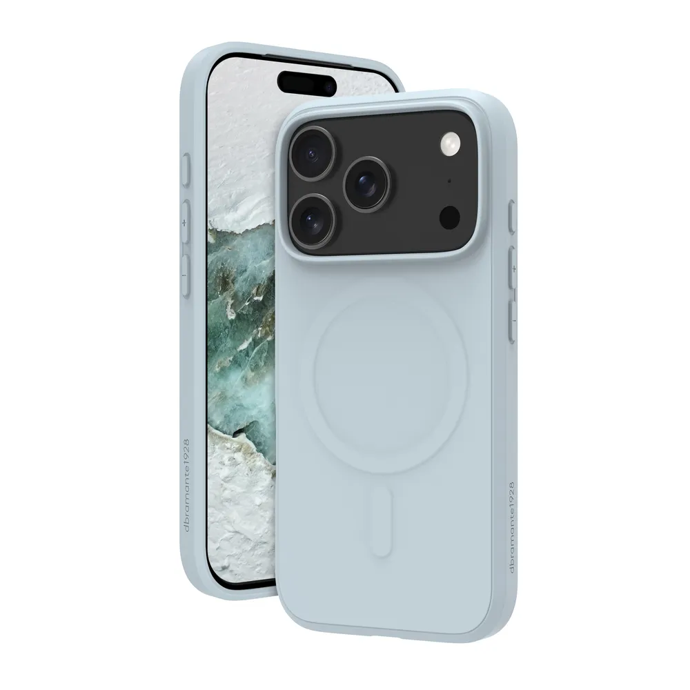 Funda para móvil dbramante1928 Greenland Pro MS Cover Kunststoff Blau für iPhone 17 Pro