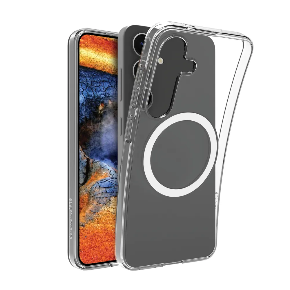 Handyhülle dbramante1928 Greenland Pro Qi2 transparent Kunststoff für Galaxy S25