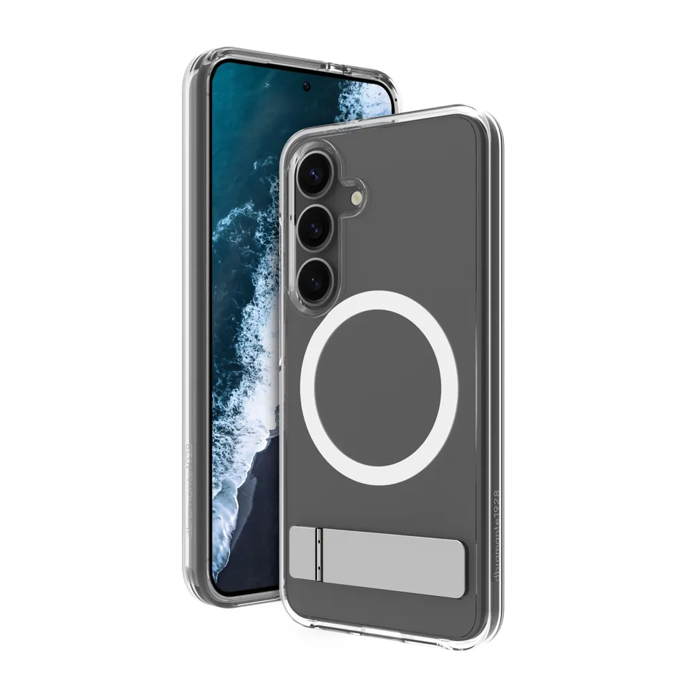 Handyhülle dbramante1928 Iceland Pro Qi2 Kick Kunststoff transparent für Galaxy S25