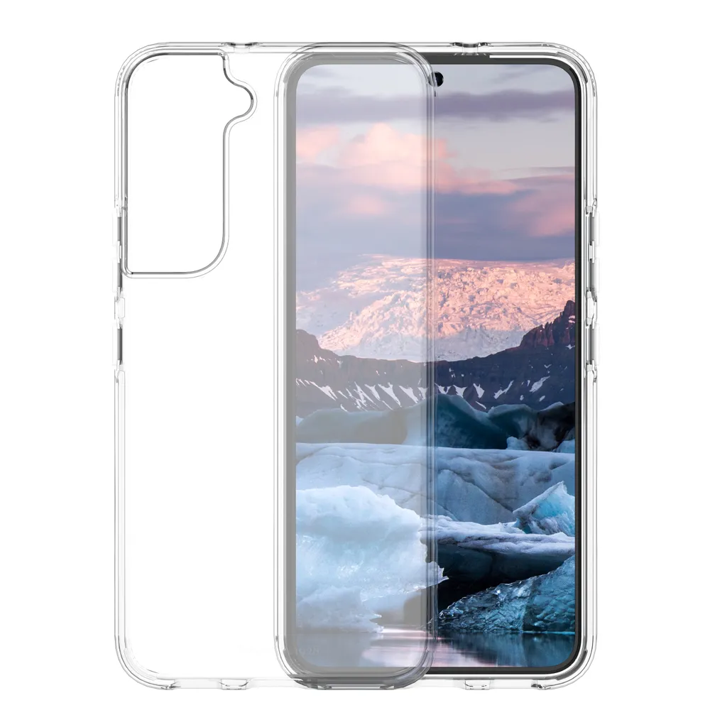Funda para móvil dbramante1928 Iceland Pro Cover recycelter Kunststoff transparent für Galaxy S22
