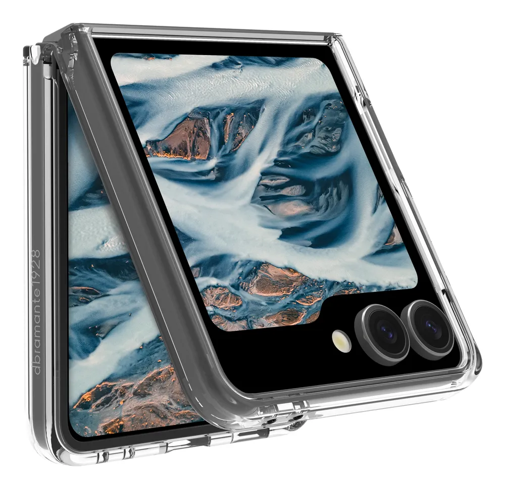 Funda para móvil dbramante1928 Iceland Pro Cover case Kunststoff transparent für Galaxy Z Flip 7