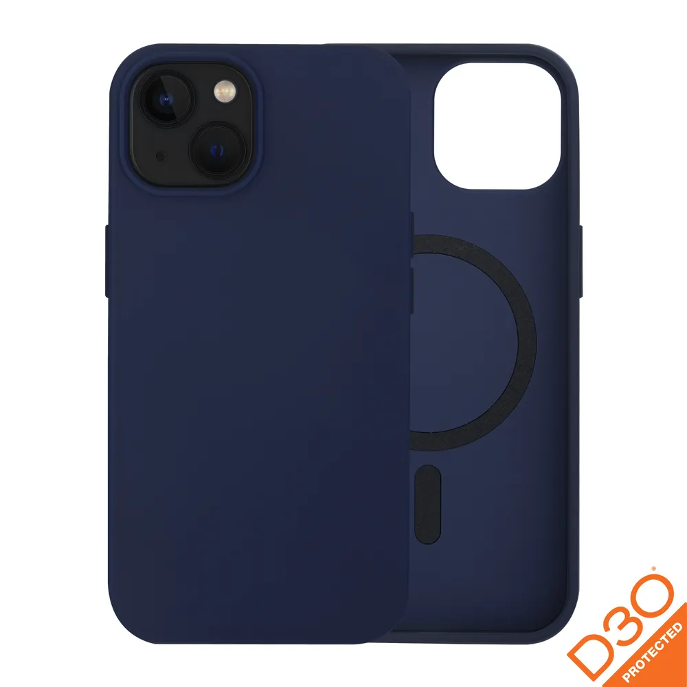 Funda para móvil dbramante1928 Iceland Ultra D3O MS Cover Blau für iPhone 17e/16e/15/14/13