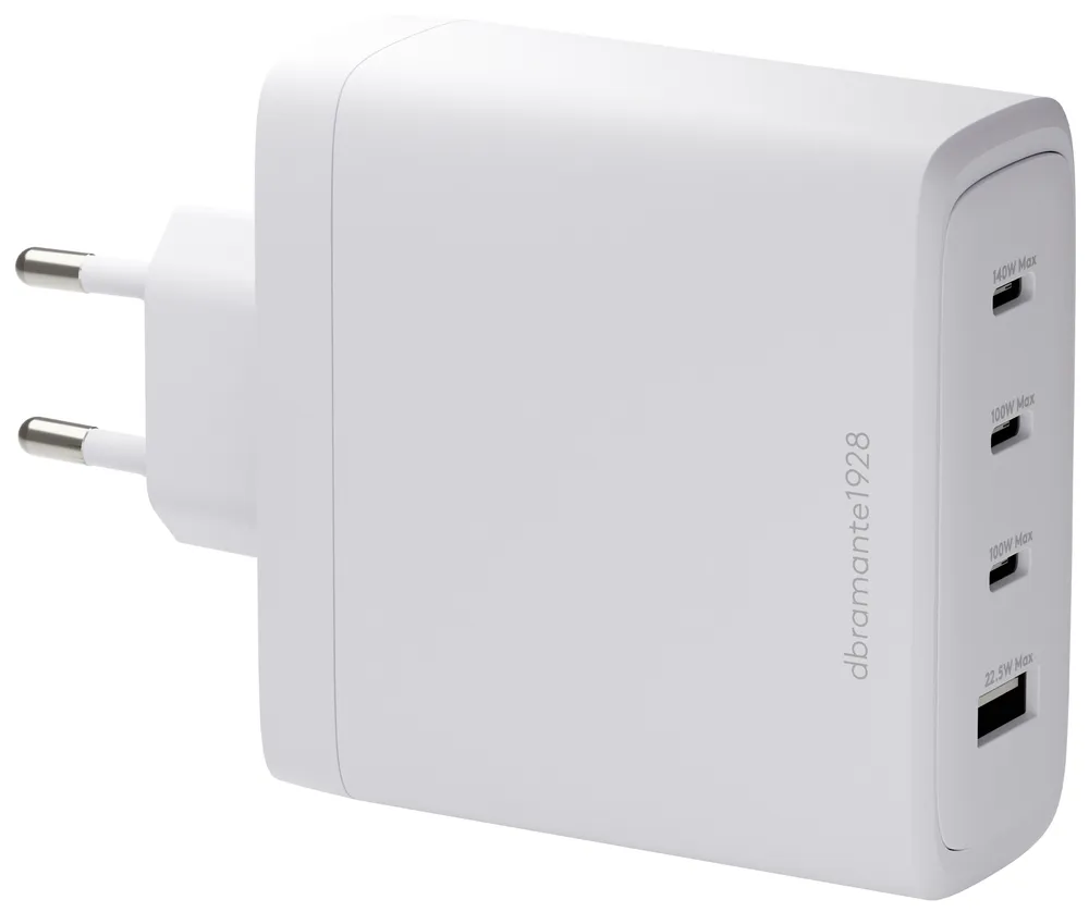 Ladegerät 140W 3x USB-C Weiß Innen dbramante1928