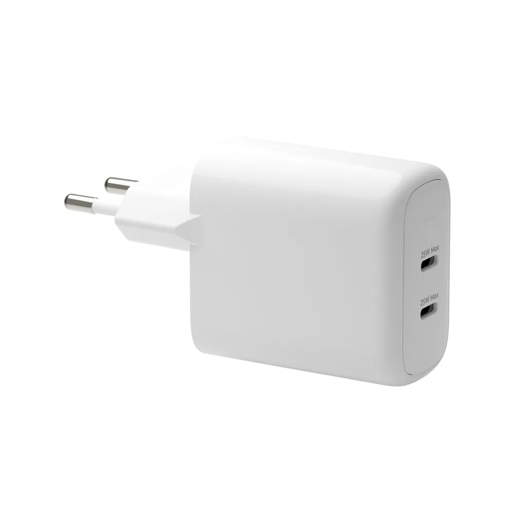 Ladegerät DBRAMANTE1928 CH25EUWH7096 2 USB-C Ports 25W Weiß