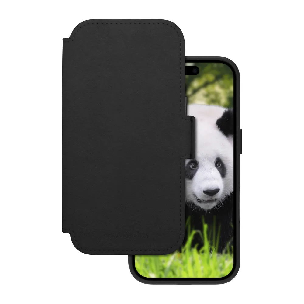 DBramante1928 Lynge iPhone 17 Book Case Leder Schwarz