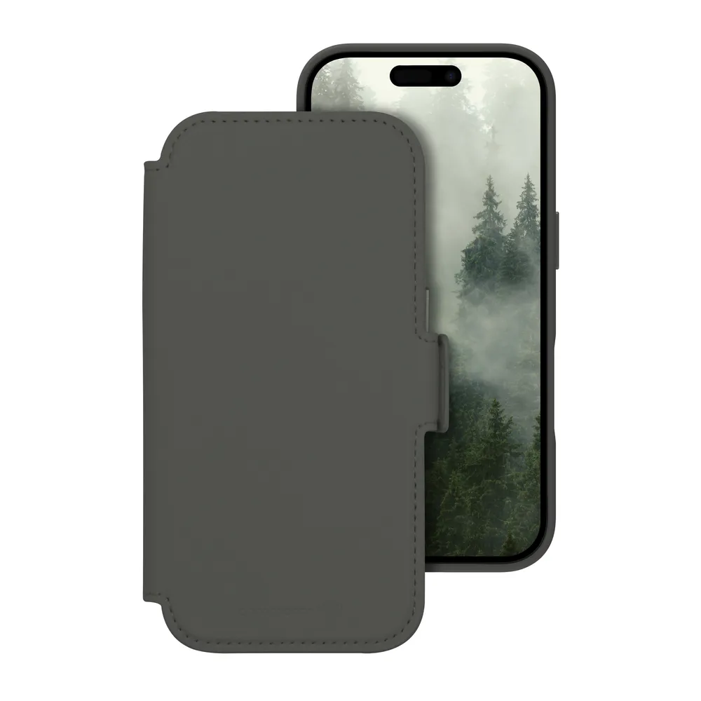 Funda para móvil dbramante1928 Lynge MS ICON Folio Grün für iPhone 17