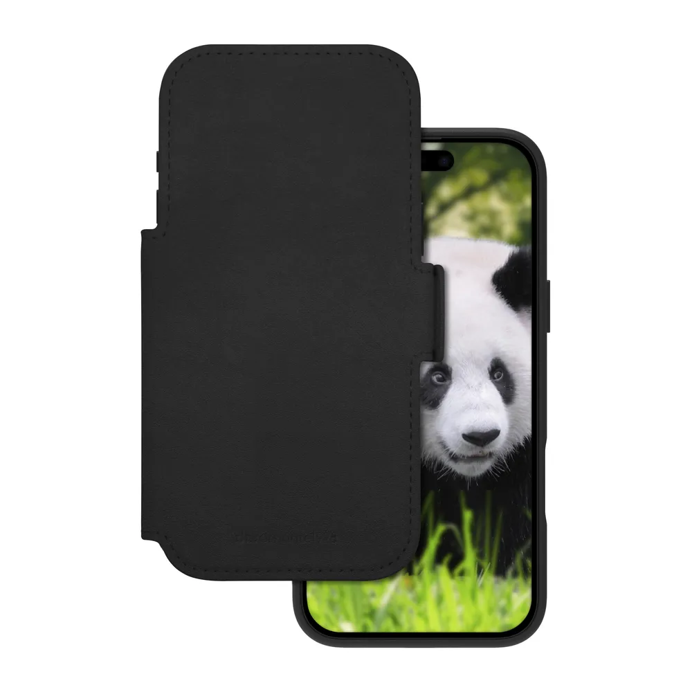 DBramante1928 Lynge iPhone 17 Pro Max Book Case Leder Schwarz