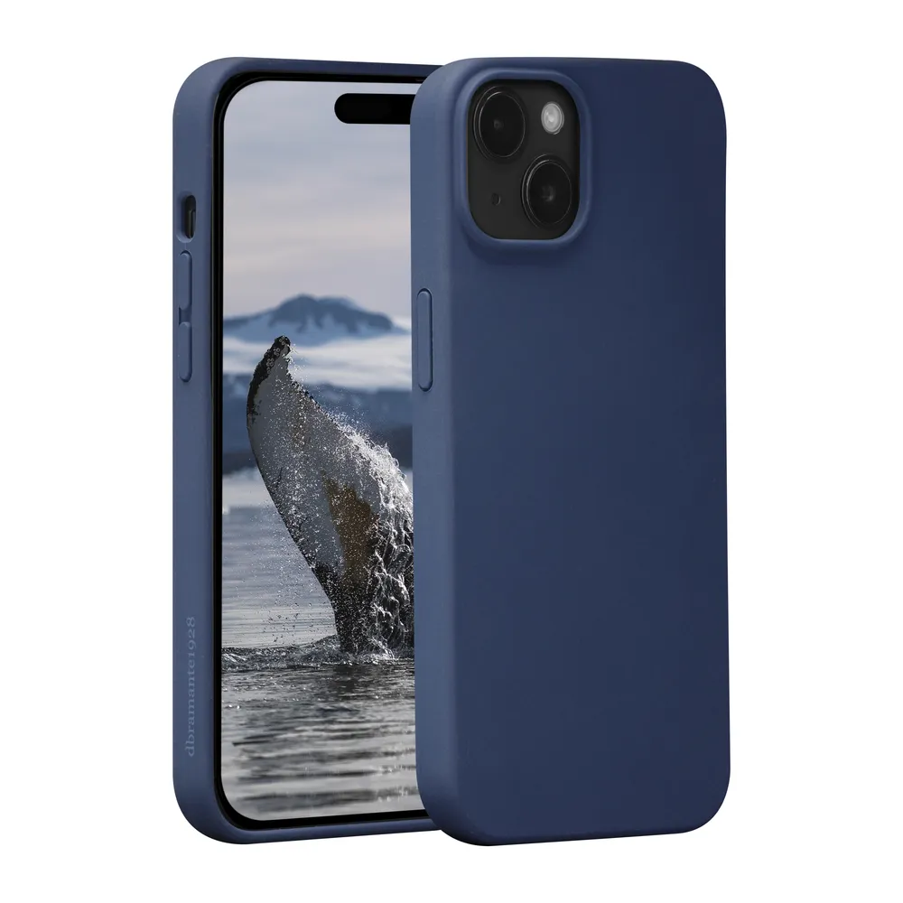 Funda para móvil dbramante1928 Monaco MS Cover Blau für iPhone 17e/16e/15/14/13