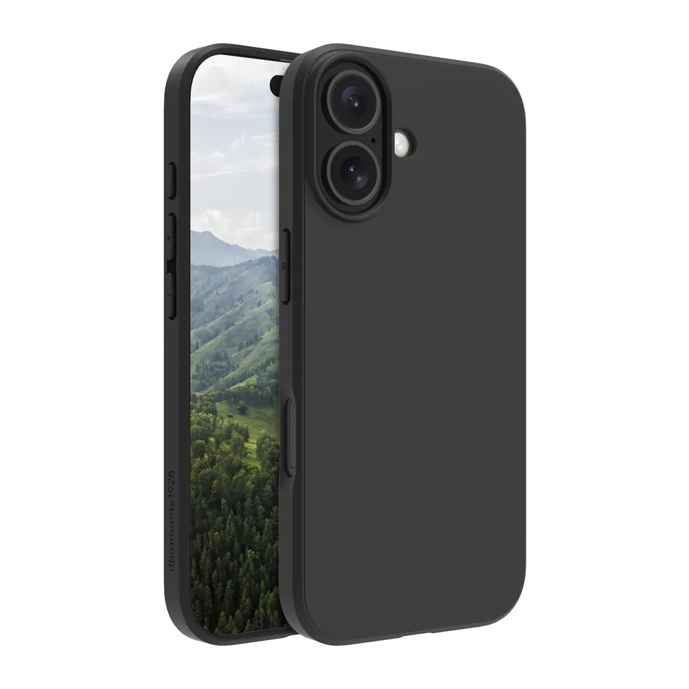 Handyhülle dbramante1928 Bulk Cover Kunststoff Schwarz für iPhone 17