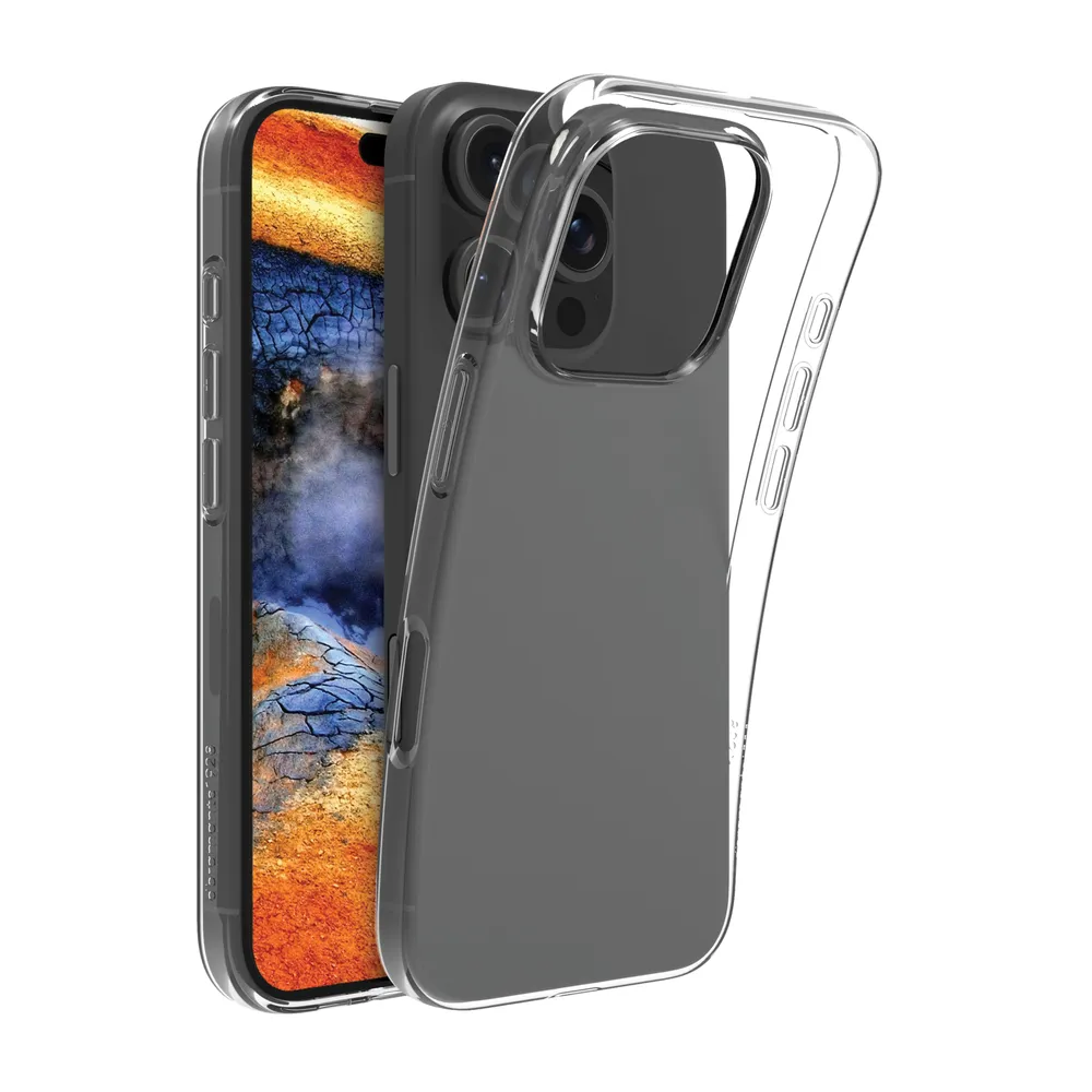 Handyhülle dbramante1928 Nuuk Cover transparente Kunststoffhülle für iPhone 16 ProMax