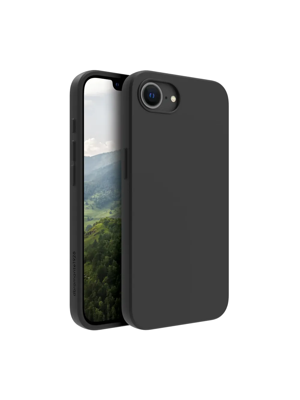 Handyhülle dbramante1928 Nuuk Cover Kunststoff Schwarz für iPhone 17e/16e