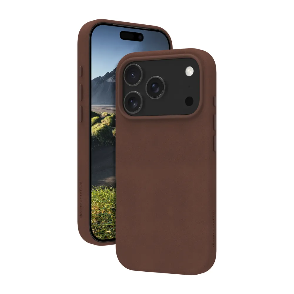 DBramante1928 Roskilde Apple iPhone 17 Pro Backcover mit MagSafe Leder Braun
