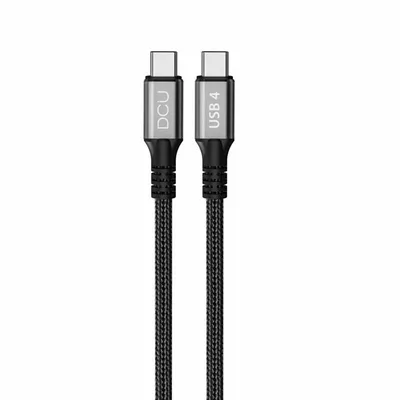 USB-Kabel DCU 30402095 USB4 240W 40Gbps 1 m Schwarz