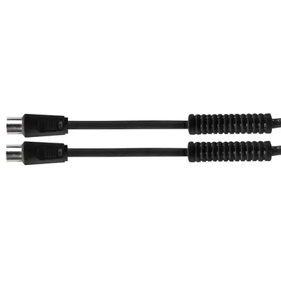 Kabel Satellitenantenne DCU Tecnologic 303115 Männlich/Weiblich 1,5 m Schwarz