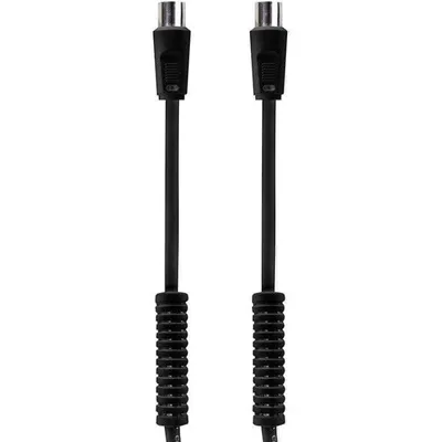 Antennenstecker DCU Advance Tecnologic 303130 Schwarz PVC Rauschfilter