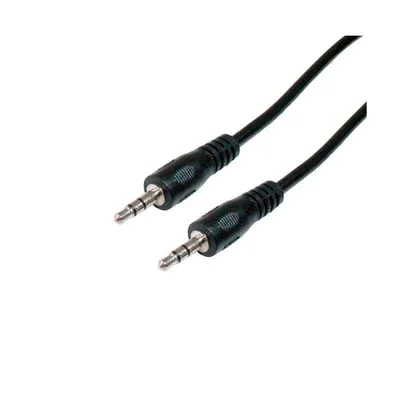 Audiokabel DCU 307130 3,5mm Klinke Male-Male 3m Schwarz