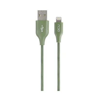 DCU Tecnologic Lightning-auf-USB-Kabel 2 m grün