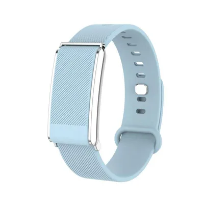 Aktivitätsarmband DCU Move Fitband Bluetooth Silber 30 Tage Akku Gesundheitstracking