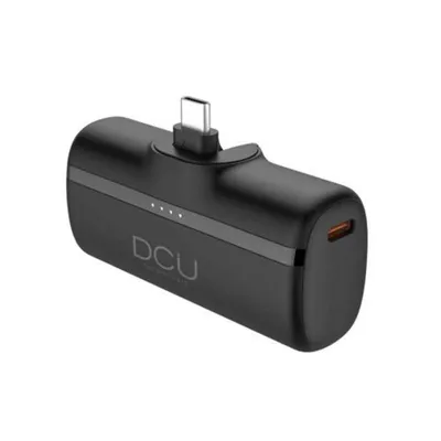 Cargador Portátil DCU Tecnologic USB-C 5000 mAh Schwarz