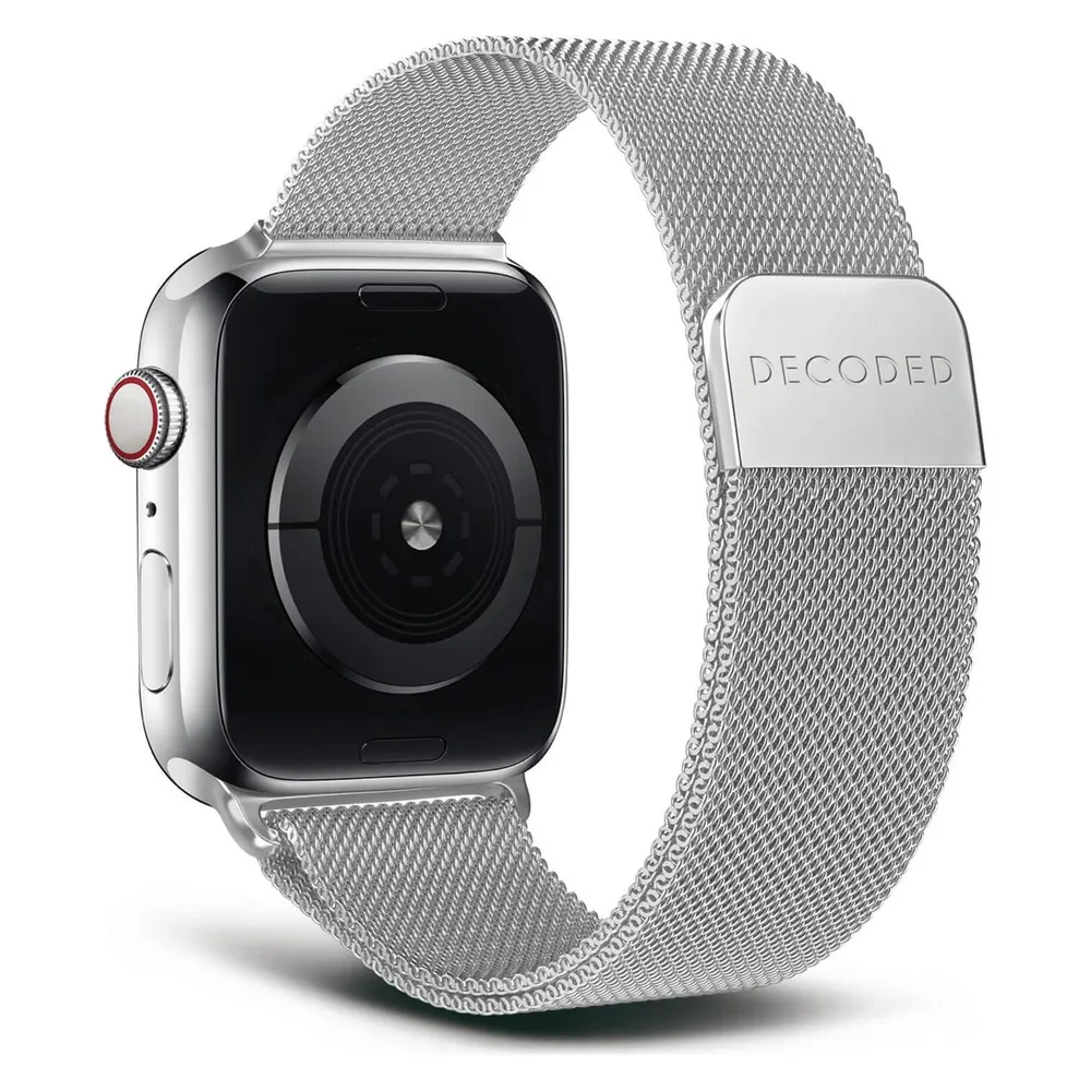 Decoded Milanaise Traction Strap 42/44/45mm Titanium