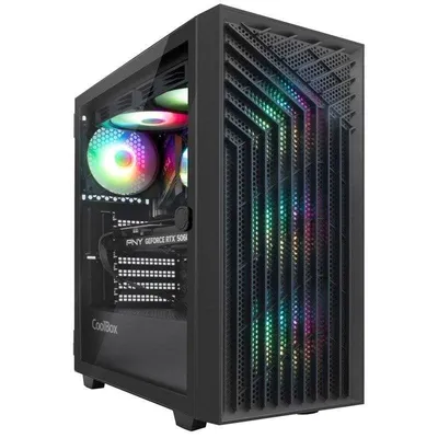 Desktop-PC Deep Gaming Vortex Intel Core i9-14900F 64GB 2TB SSD RTX 5070 Windows 11 Pro WiFi6