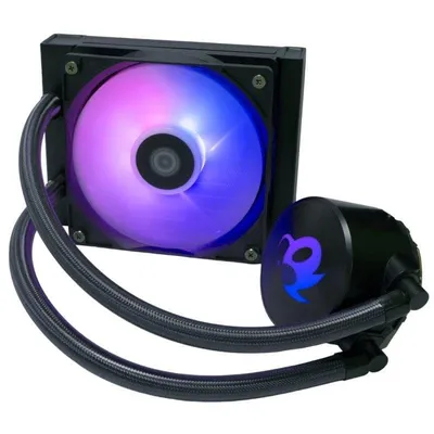 Flüssigkeitskühlung Deep Gaming DeepRunny 120mm 1 Lüfter ARGB Schwarz