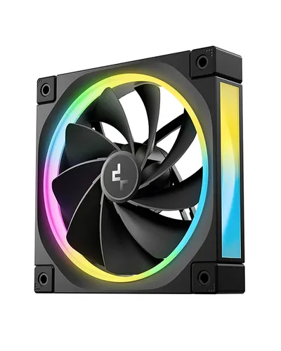 DeepCool FL12R 120 mm PWM ARGB Gen2 Lüfter, Schwarz, 2150 U/min, geräuscharm