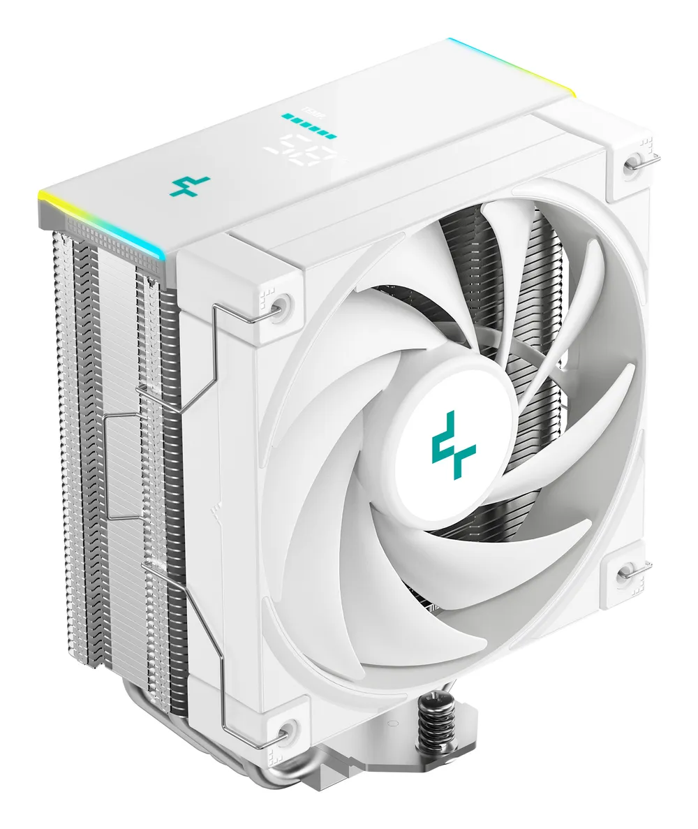 Kühllösung Luft DeepCool LGA1700 AM5 120mm AK400 Digital SE WH Display PWM RGB
