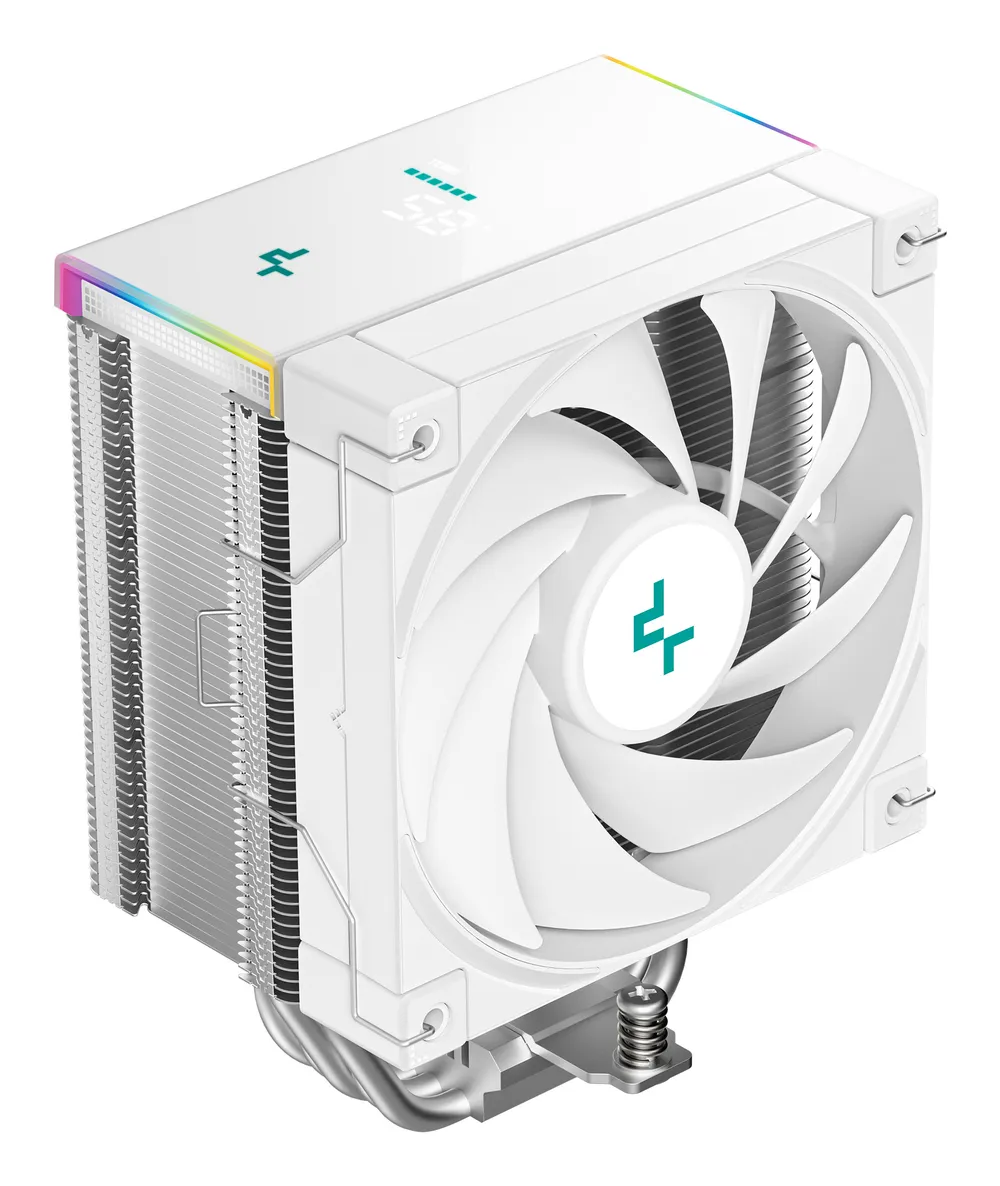 Refrigeración Aire DeepCool Socket AM5/1700 120 mm AK500S Digital SE WH Pantalla LED