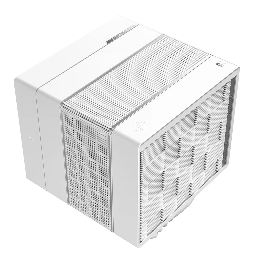 Refrigeration Air DeepCool Socket Intel AMD 140mm Assassin VC Elite WH Dual PWM Weiß