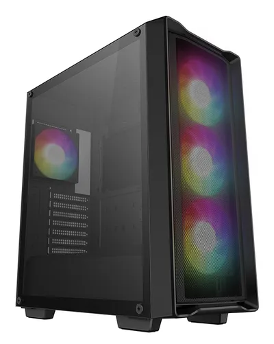 Gehäuse DeepCool CC560 MESH V2 Midi Tower Schwarz ATX