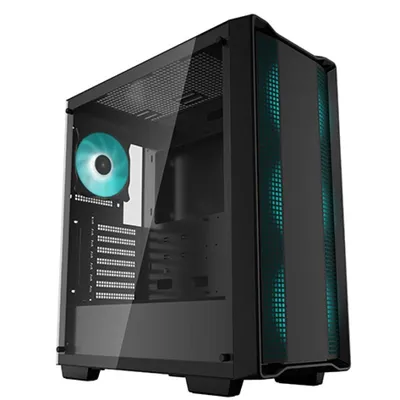 DeepCool CC560 RGB Mid-Tower ATX gehärtetes Glas USB 3.0 Schwarz