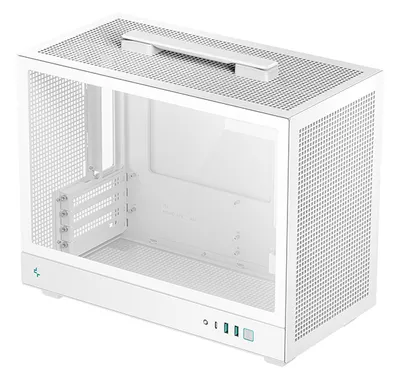 Gehäuse DeepCool CH160 PLUS WH Micro ATX Mini-ITX Weiß SFF