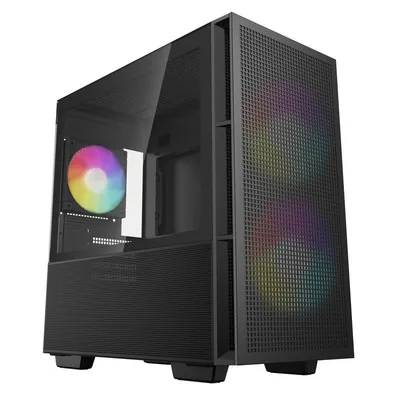 DeepCool CH360 Hartglas USB 3.2 Schwarz