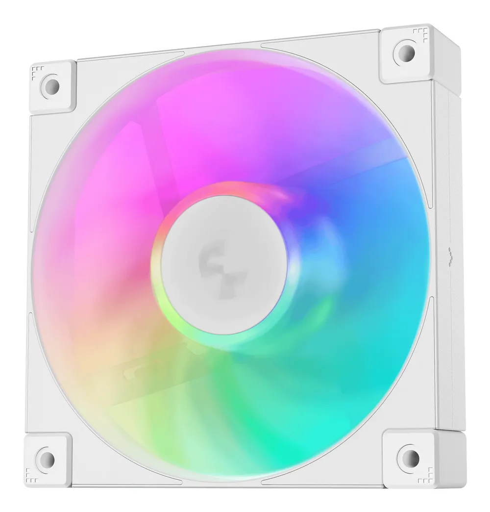 Kühlung Luft DeepCool 120 mm FD12 ARGB Weiß PWM RGB