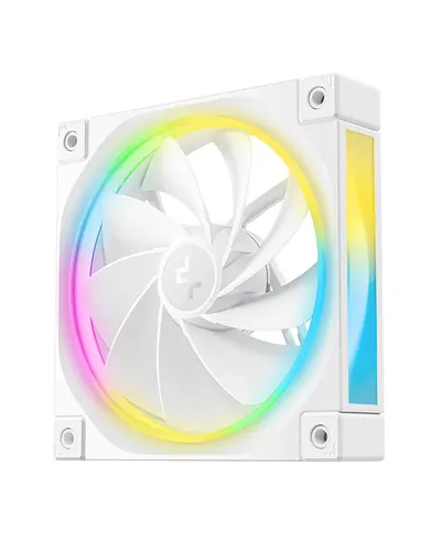 DeepCool FL12R 120 mm PWM ARGB Gen2 Weißer Lüfter 2150 U/min 33,9 dB 55 CFM