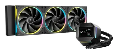 Refrigeración Líquida DeepCool LM360 360mm 3 Lüfter LED Schwarz