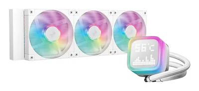 Wasserkühlung Deepcool LP360 402mm 3 Lüfter ARGB Weiß