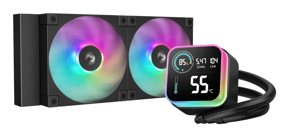Refrigeración Líquida DeepCool LQ240 240mm 2 Ventilatoren RGB Multi LED