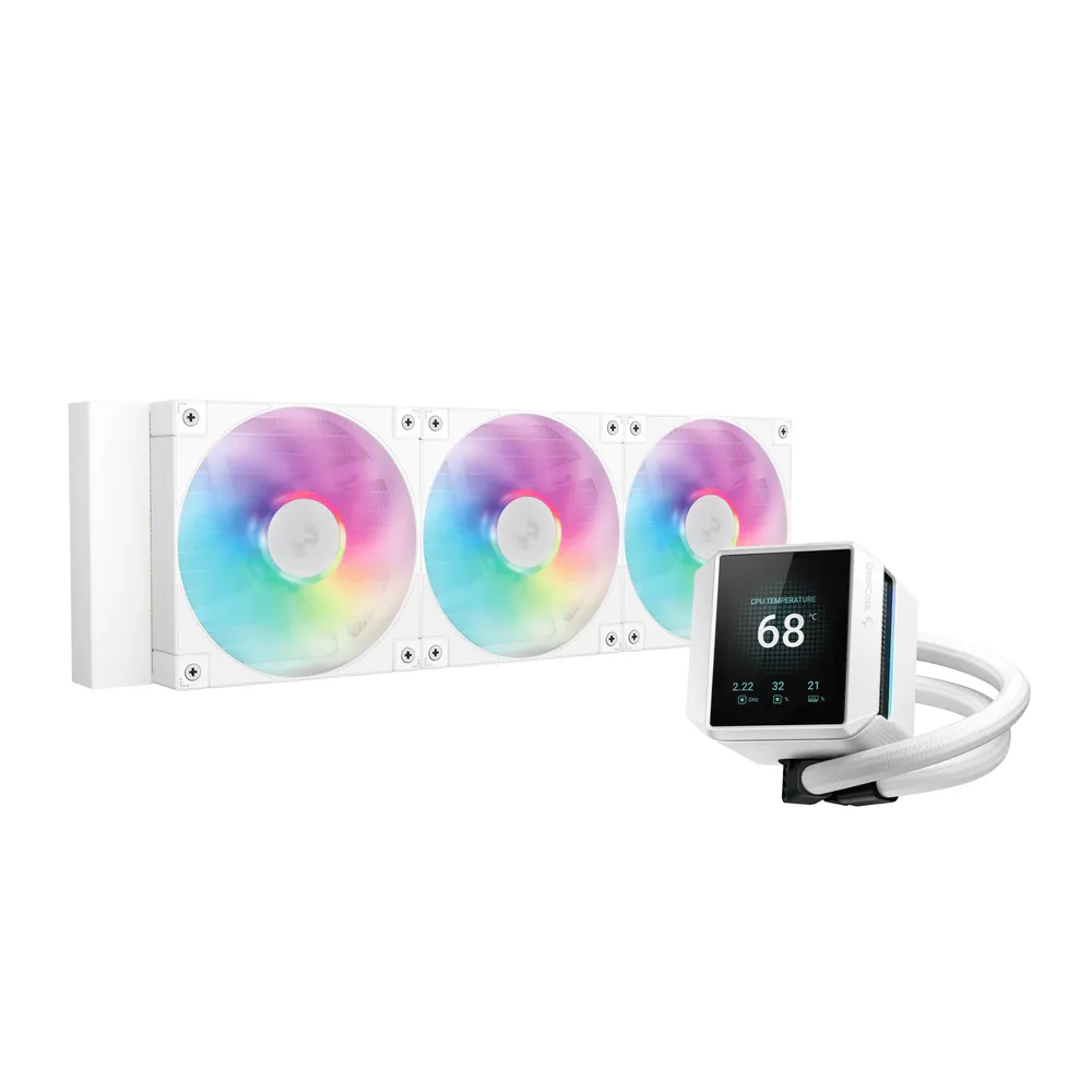 Flüssigkeitskühlung DeepCool Mystique 360 ARGB 360mm 3 Lüfter LCD