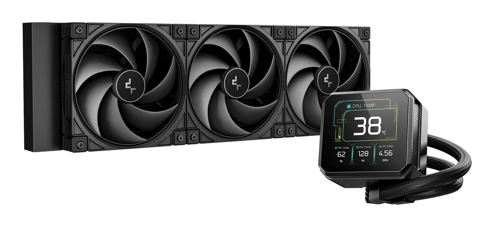 Refrigeración Líquida DeepCool Spartacus 360 360mm 3 Lüfter LCD RGB