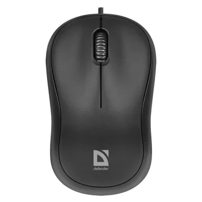 Ratón Defender PATCH MS-759 USB 1000DPI Schwarz Ambidextrous Kompakt