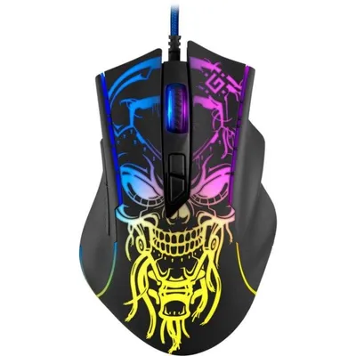 Maus Defender BULLETSTORM GM-928 USB 7200 DPI Schwarz RGB 7 Tasten